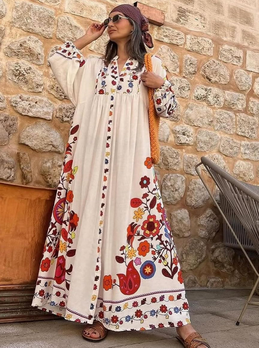 Off-white Blossom Dress