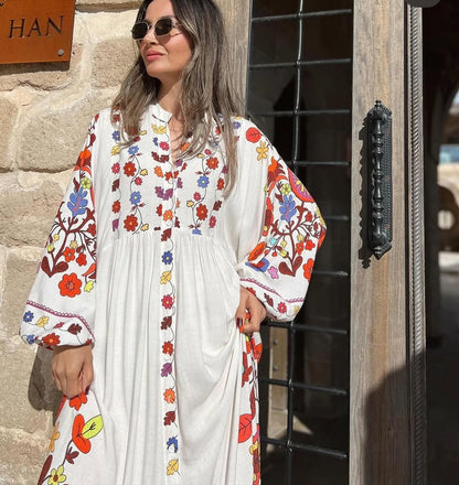 Off-white Blossom Dress