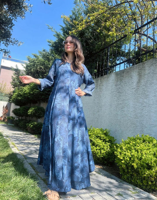 Blue Shaded Dress