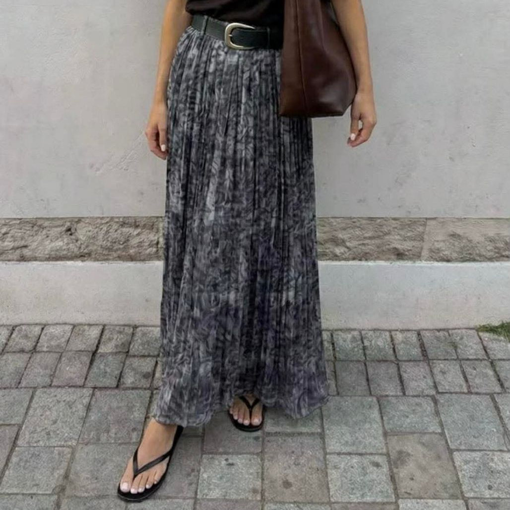 Greyish Skirt (with Belt)
