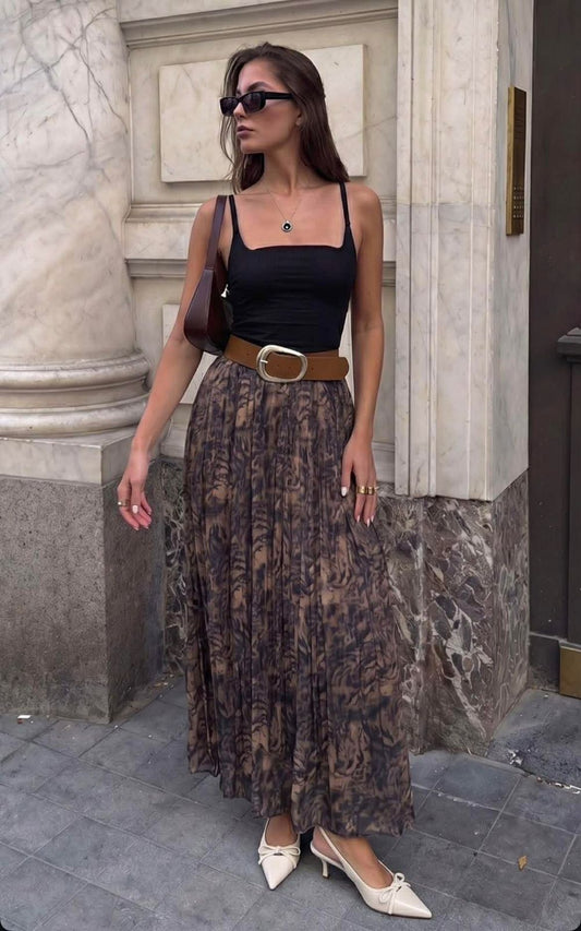 Brown Skirt