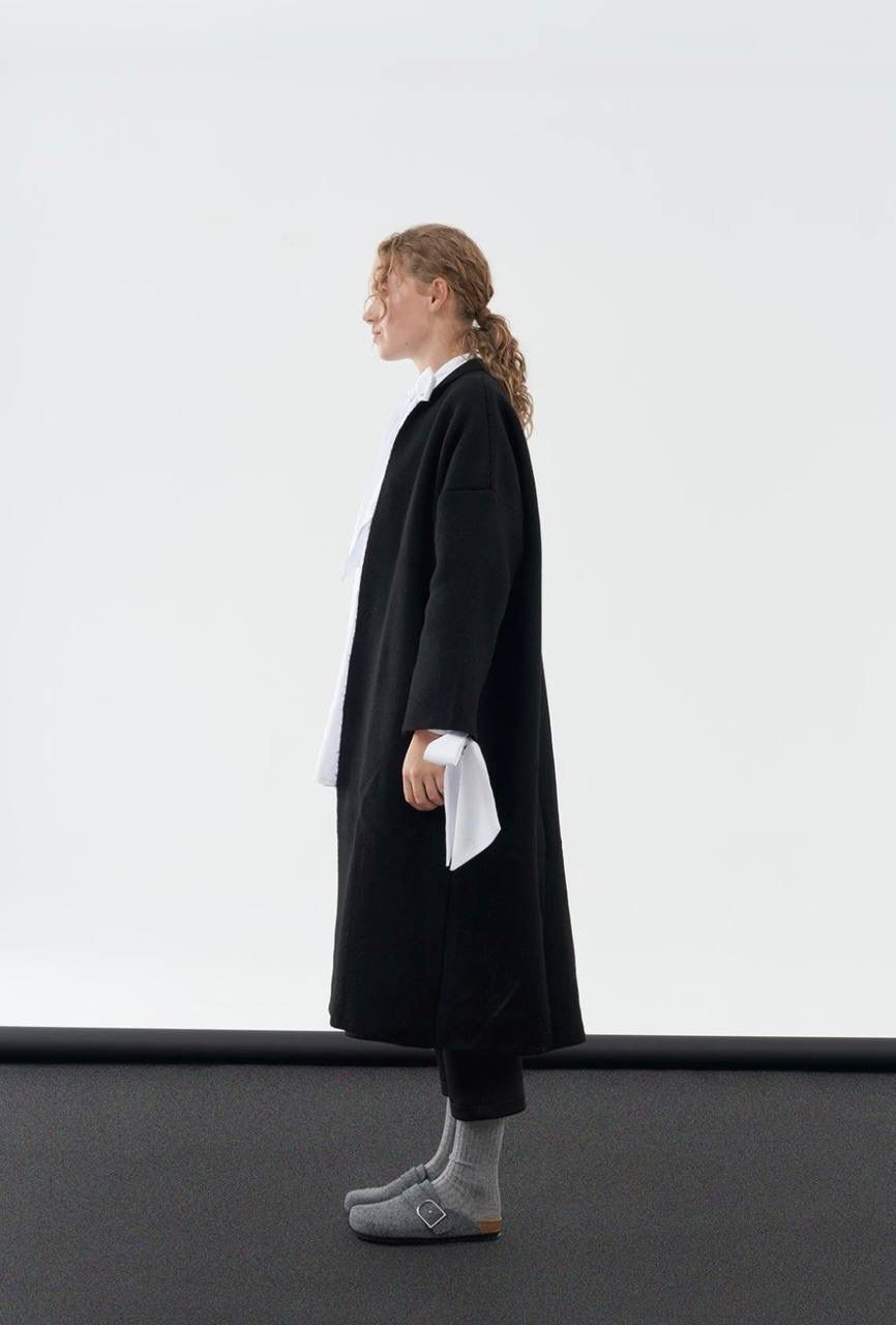 Black Long Cardigan