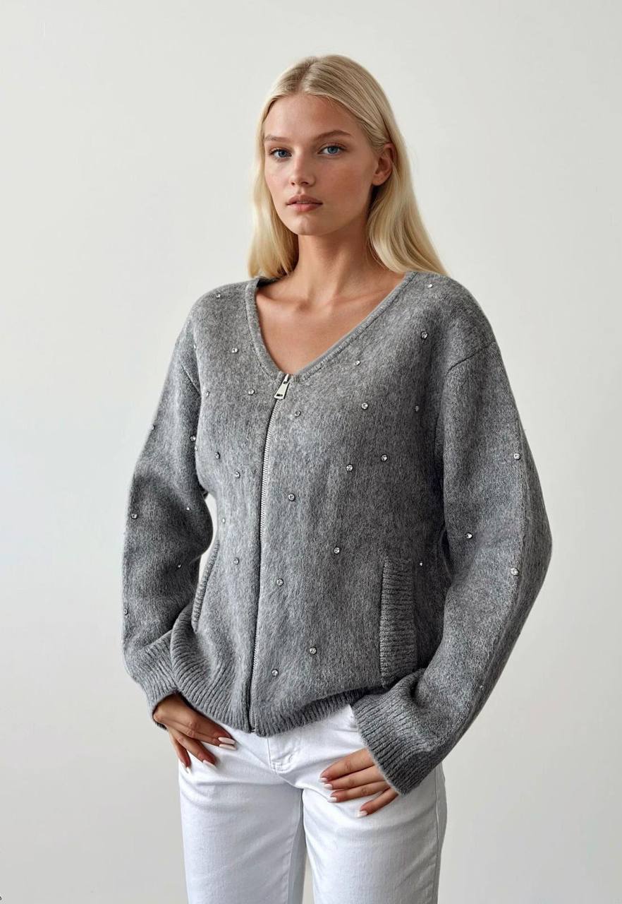 Grey Cardigan