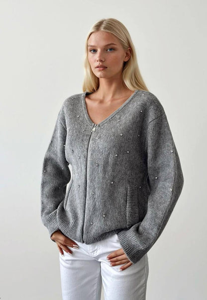 Grey Cardigan