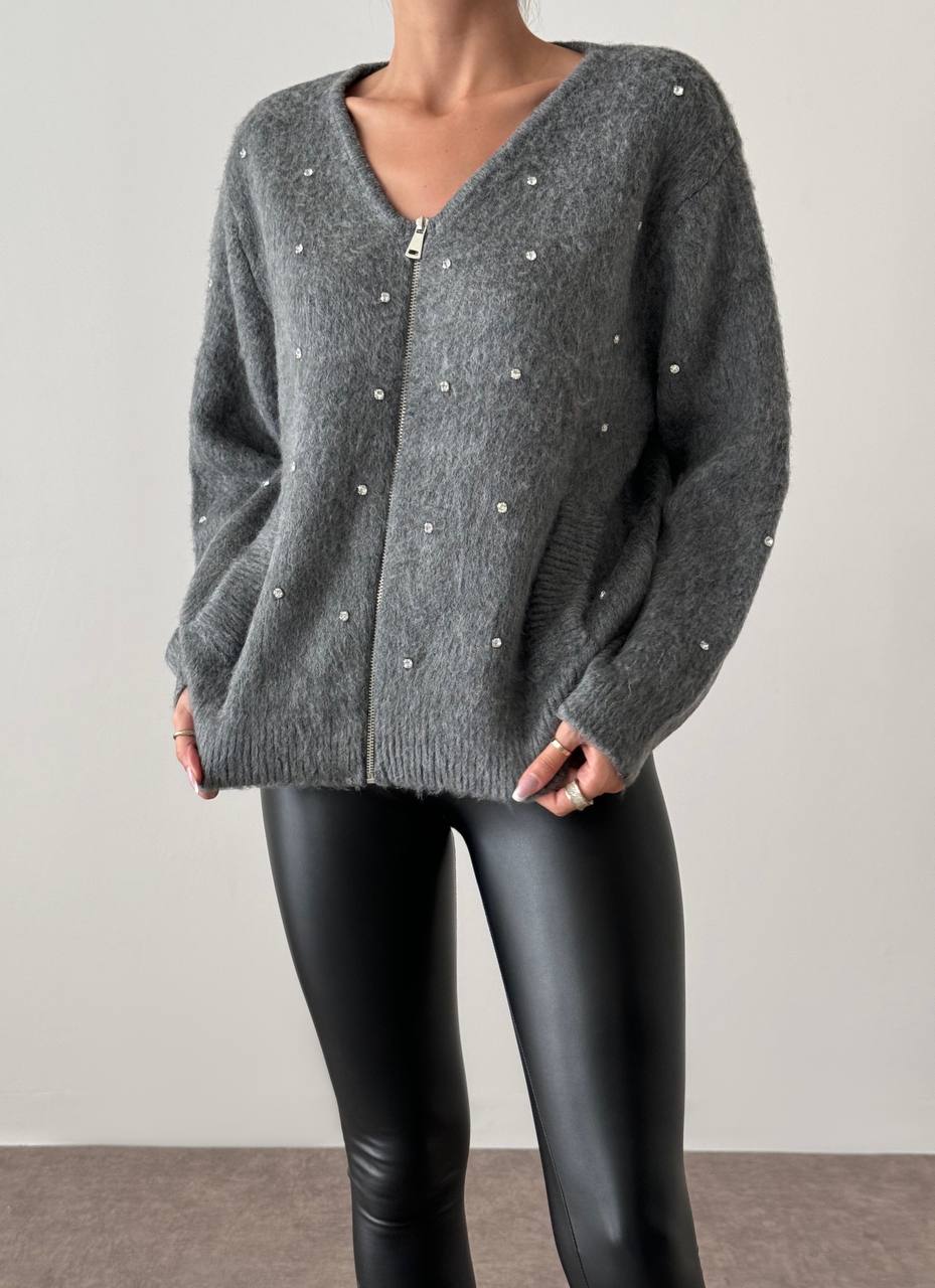 Grey Cardigan