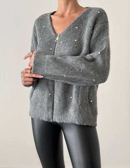 Grey Cardigan