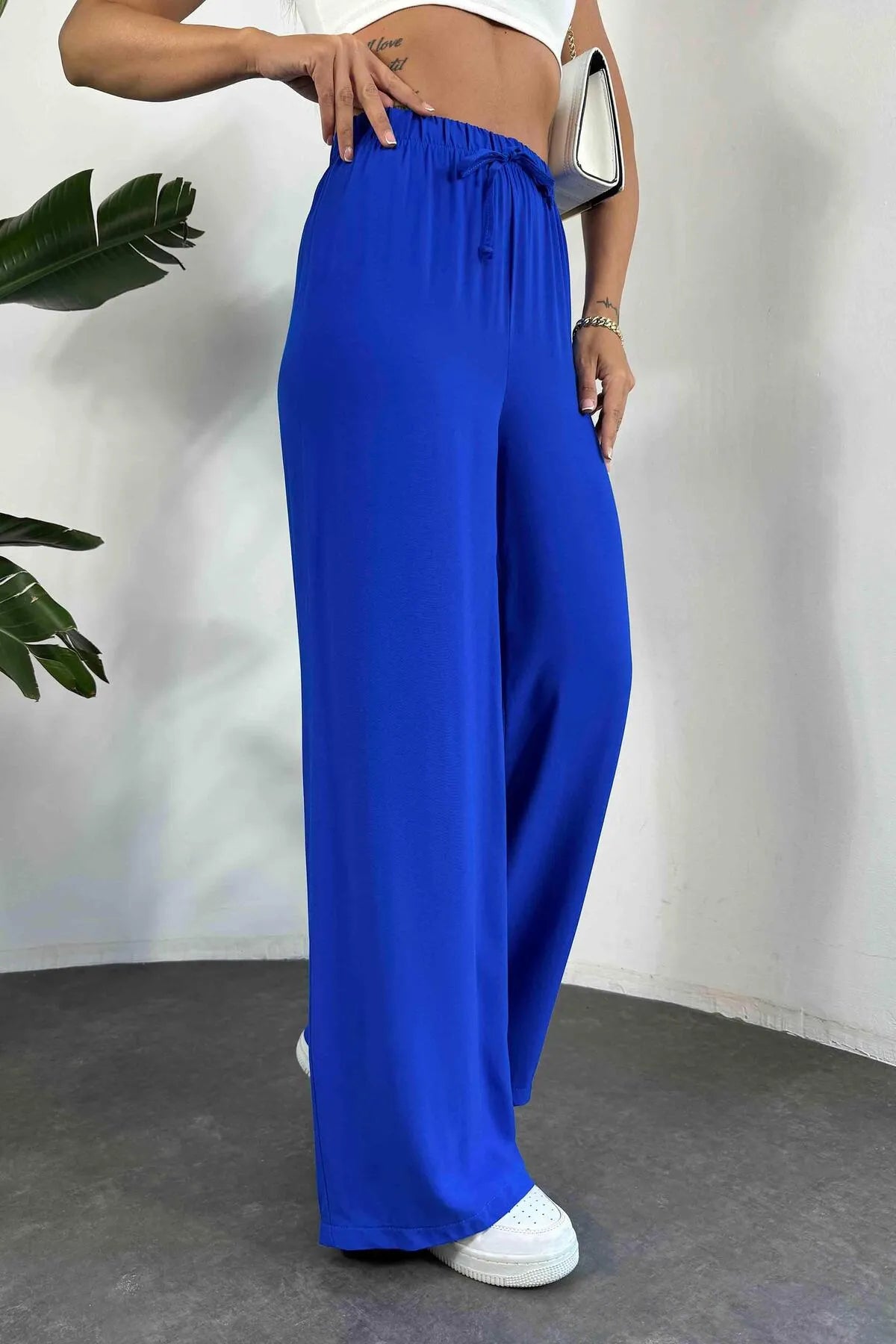 Royal Blue Summer Pants