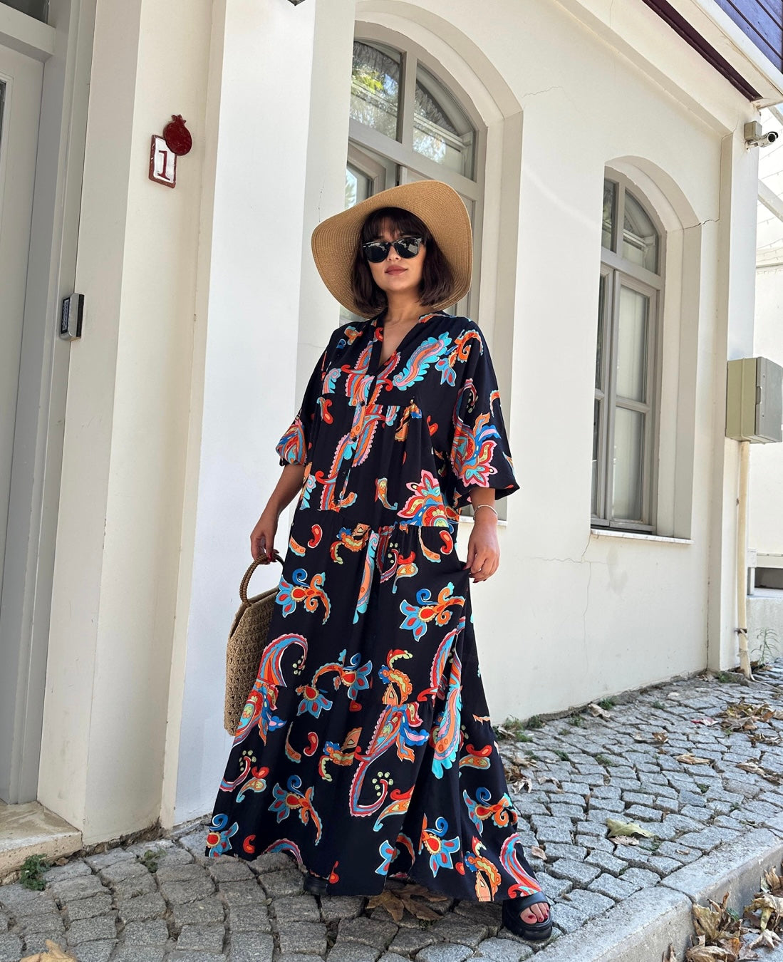 Black Bohemian Dress