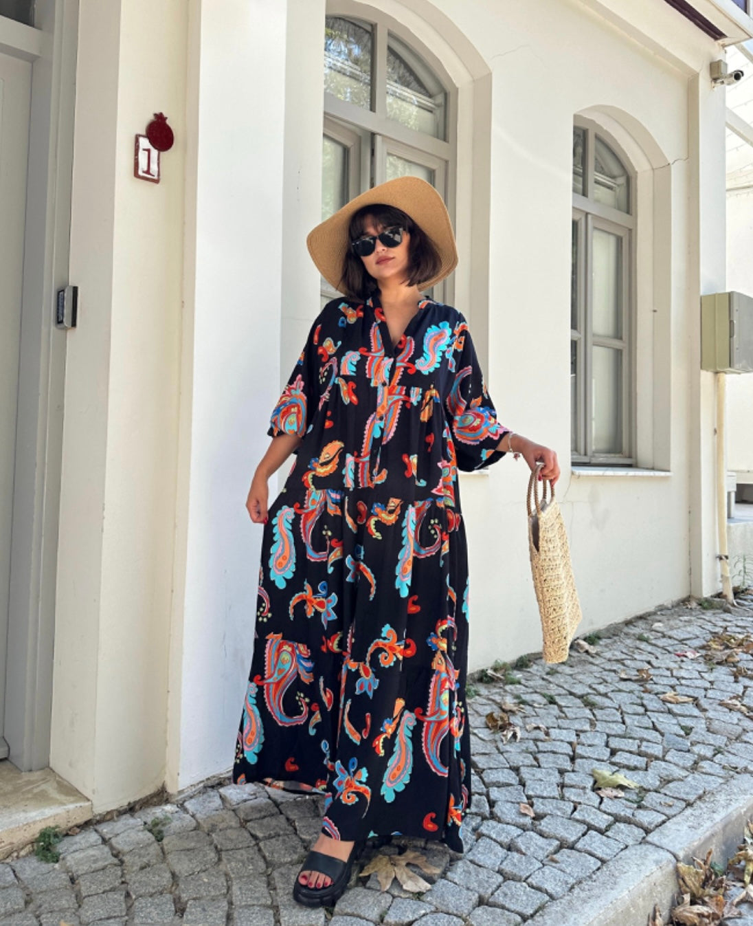 Black Bohemian Dress