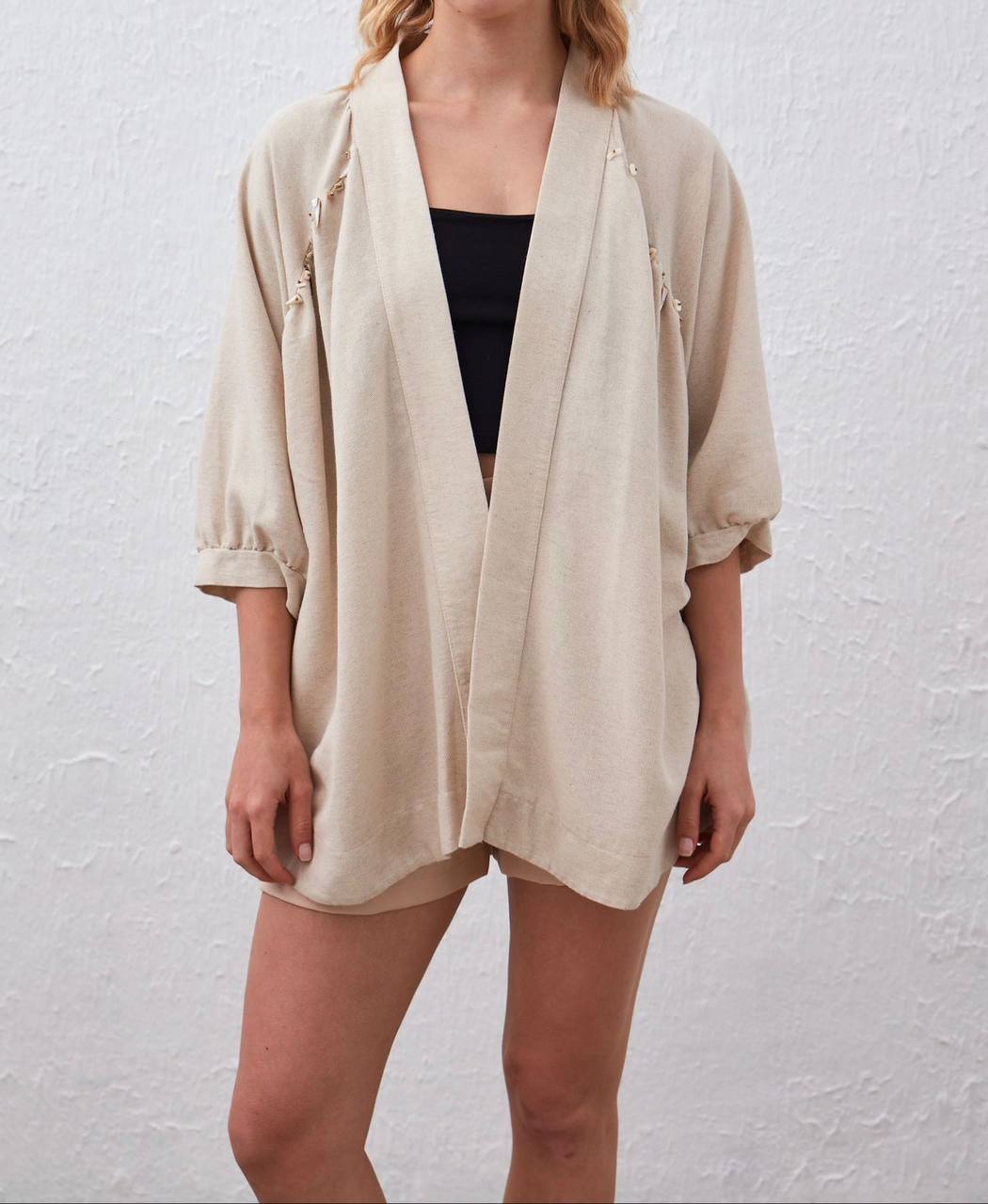 Beige Kimono