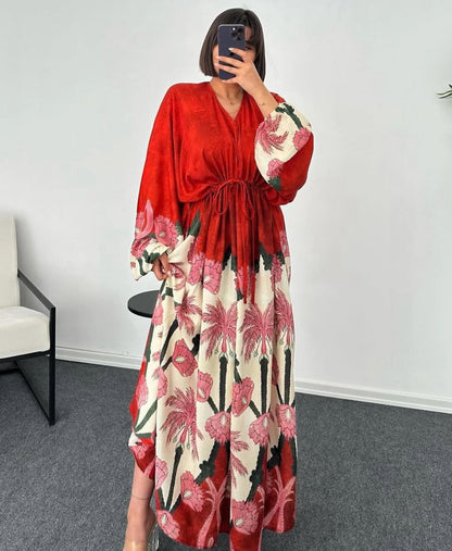 Bohemian Floral Dress