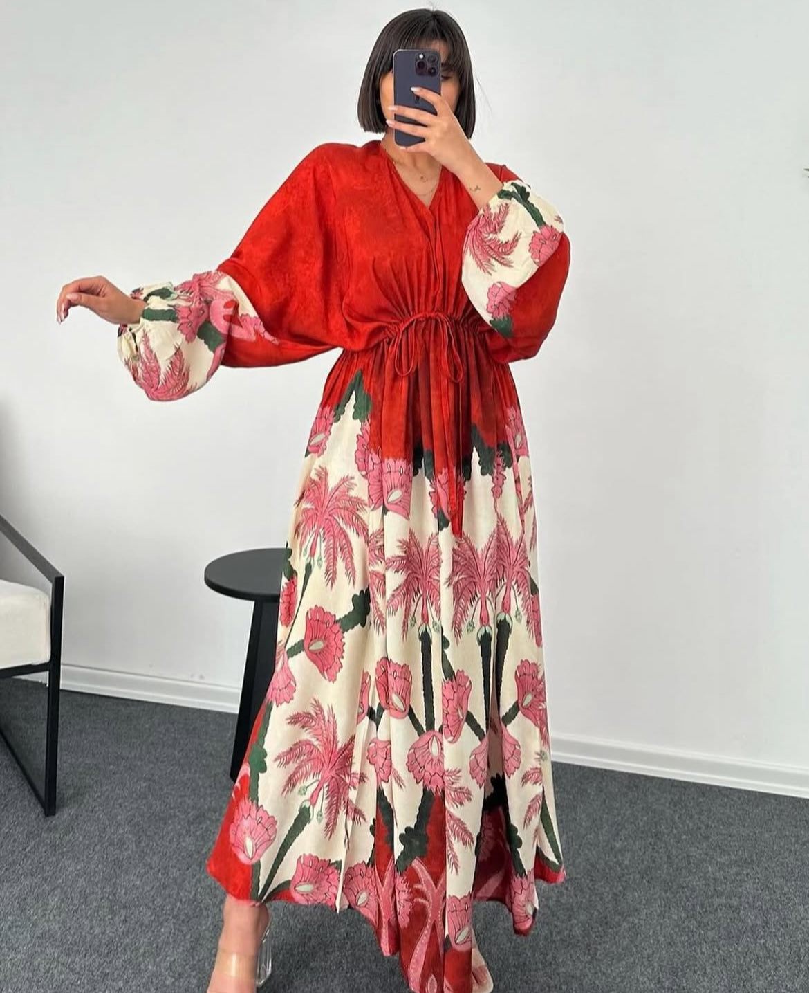 Bohemian Floral Dress
