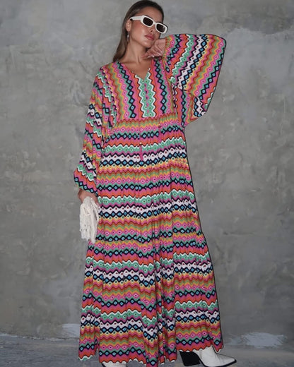 Multicolored Dress (Pre-Order 10 Days)