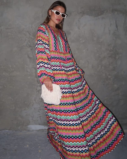 Multicolored Dress (Pre-Order 10 Days)