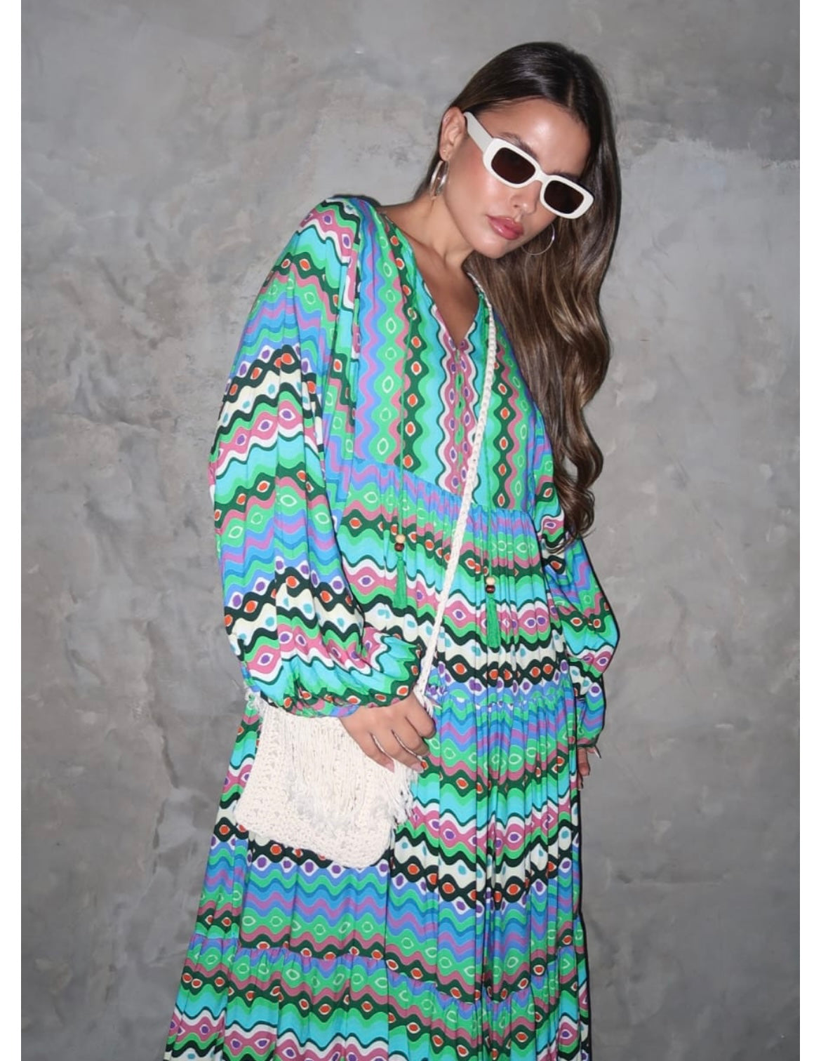 Multicolored Dress (Pre-Order 10 Days)