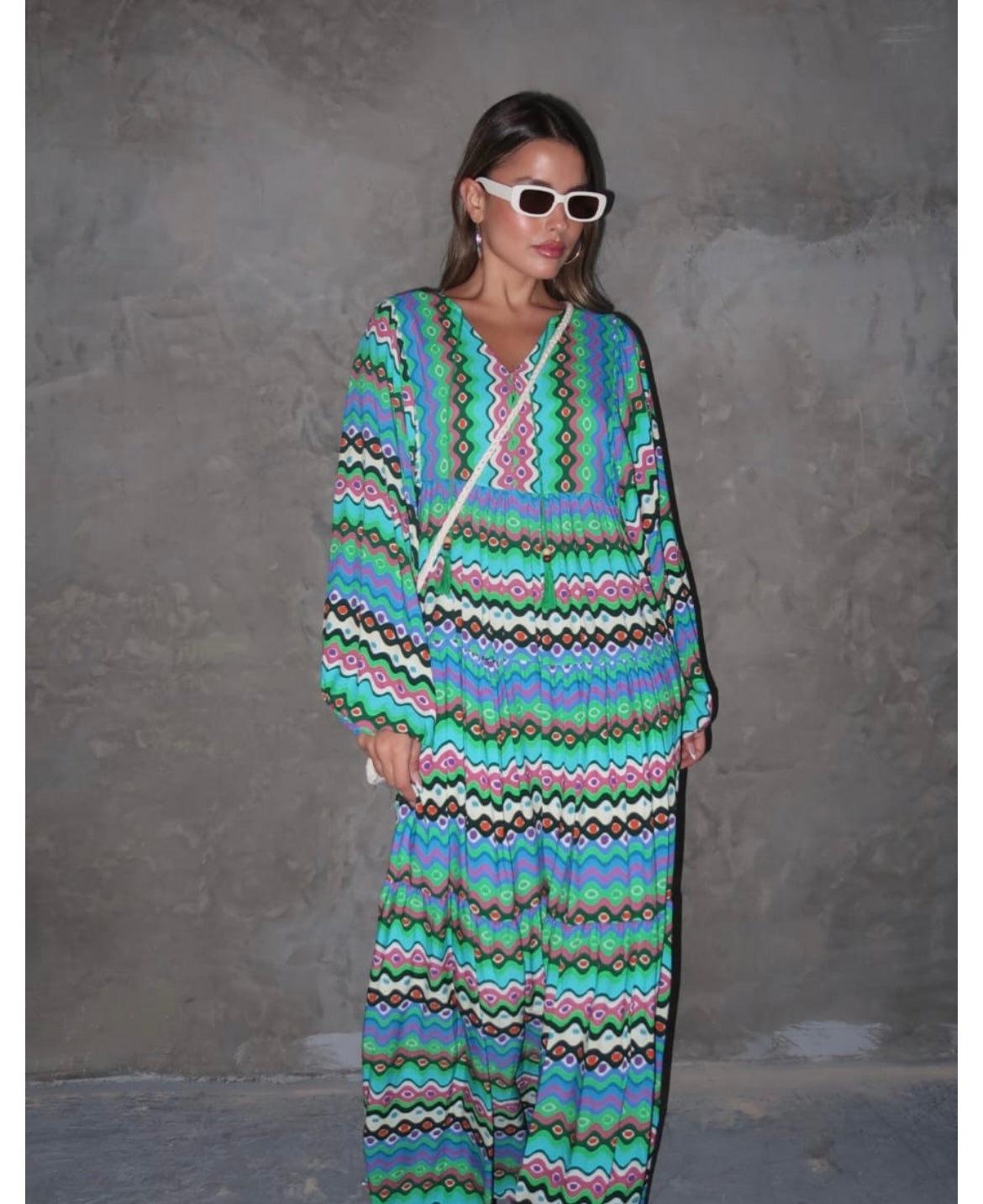Multicolored Dress (Pre-Order 10 Days)