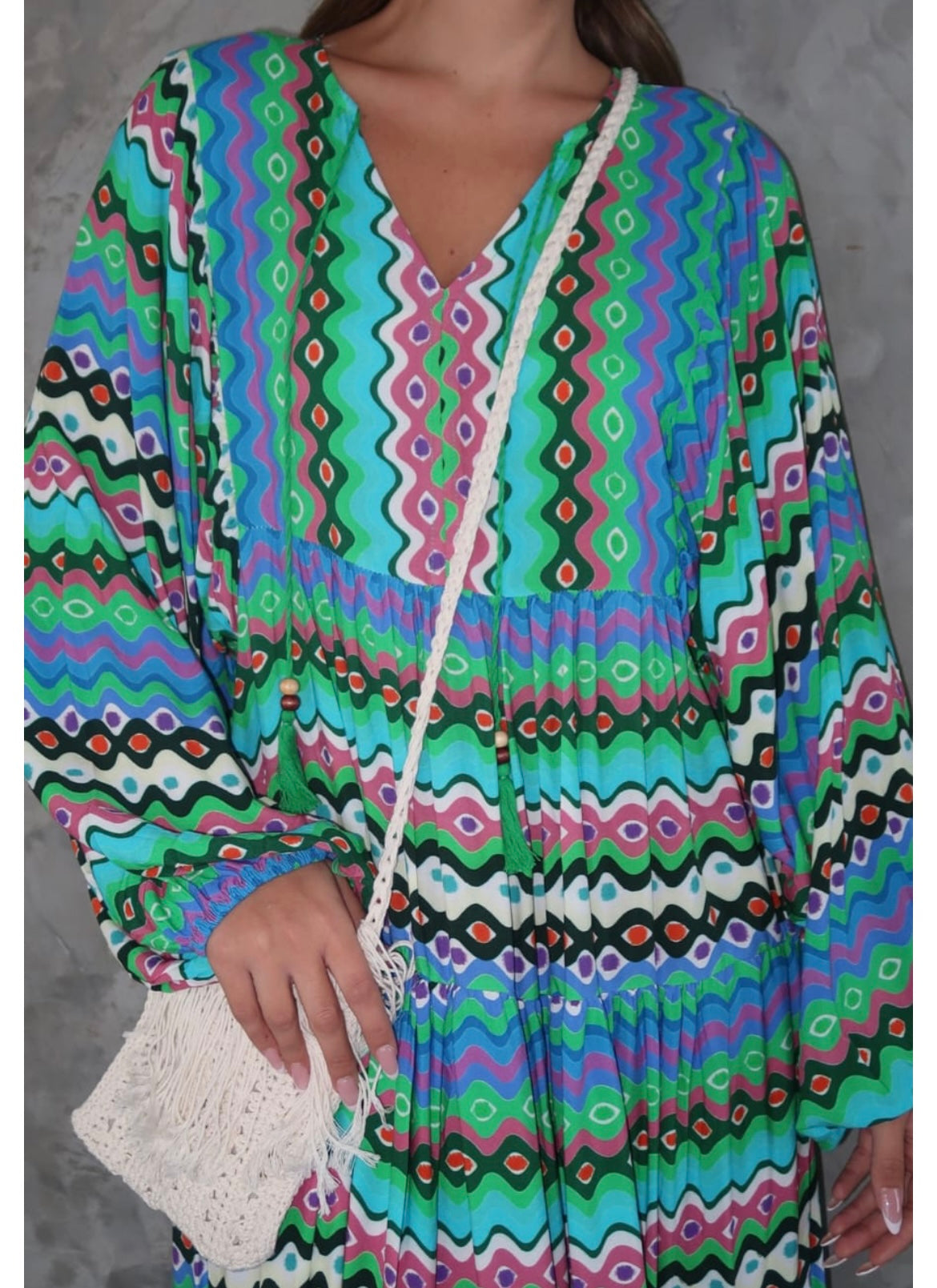Multicolored Dress (Pre-Order 10 Days)
