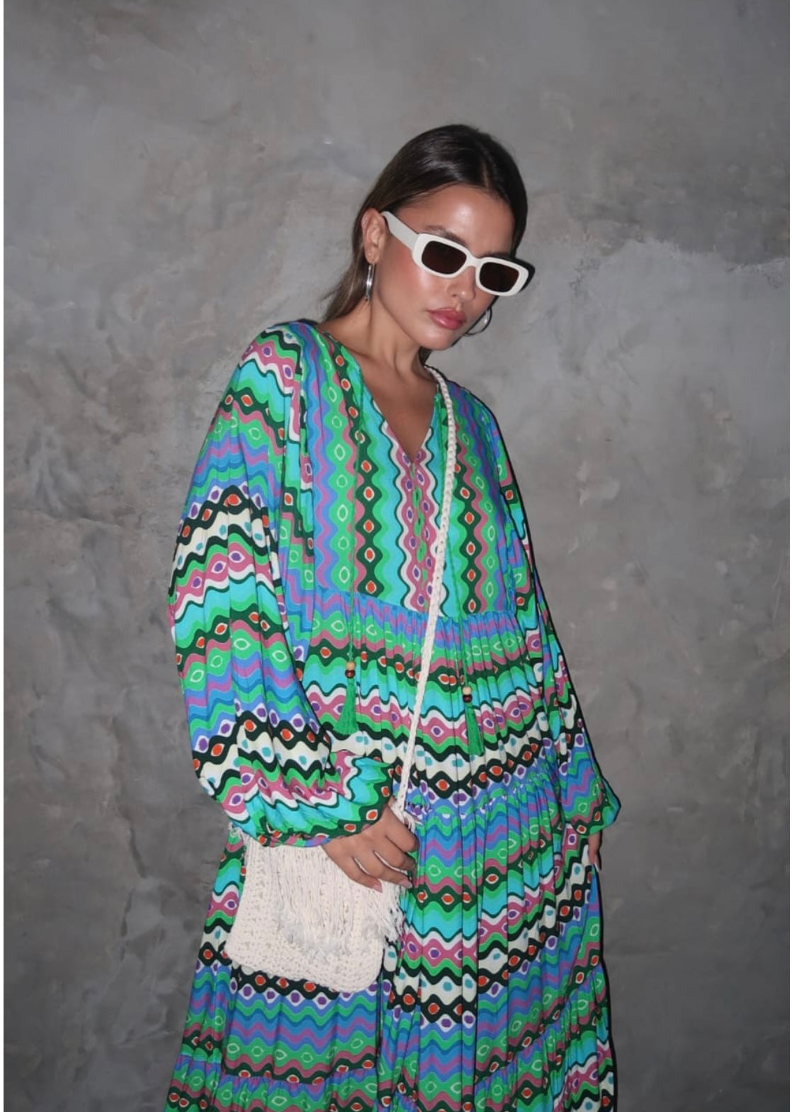 Multicolored Dress (Pre-Order 10 Days)