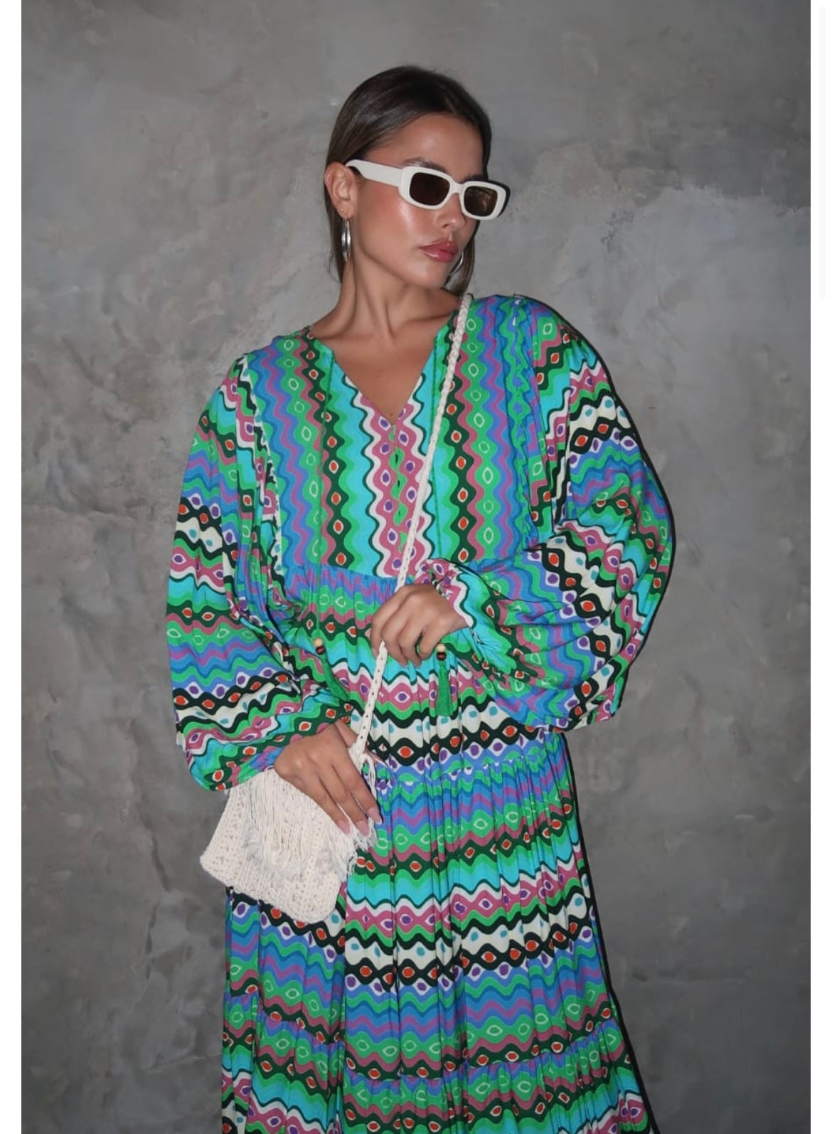 Multicolored Dress (Pre-Order 10 Days)