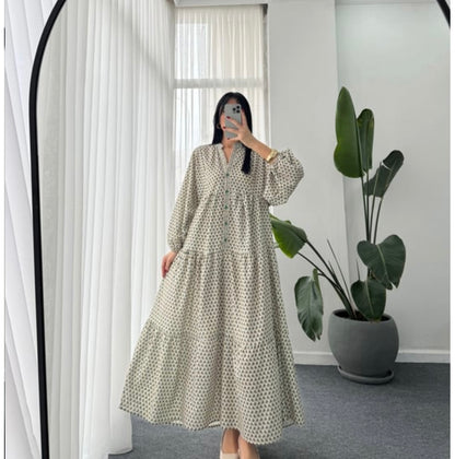 Green Detailed Dress