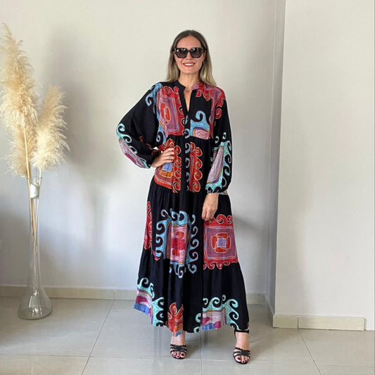 Polo Pattern Dress