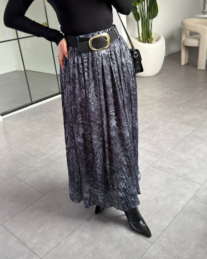 Greyish Skirt (with Belt)