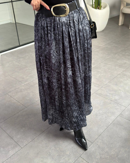 Greyish Skirt (with Belt)