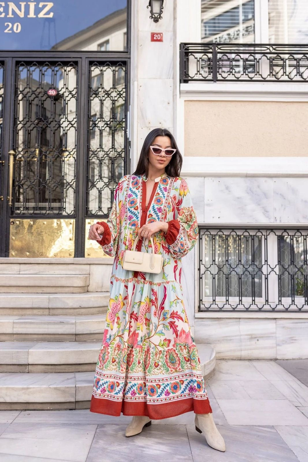 Bohemian Multicolored Dress